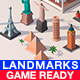 Polygonia Cartoon World Landmarks Pack - 3DOcean Item for Sale