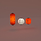 Japanese Lanterns - 3DOcean Item for Sale