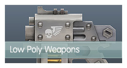 Low Poly Weapons