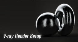 Ready setup scene for V-ray