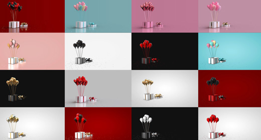 Gift Box Balloon
