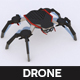 Skyrocket Spider Drone - Game Ready - 3DOcean Item for Sale