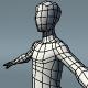 Low Poly Teenage Boy Base Mesh - 3DOcean Item for Sale