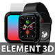 Apple Watch for Element 3D & Cinema 4D - 3DOcean Item for Sale