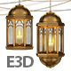 Eastern Lantern Fanous for Element 3D - 3DOcean Item for Sale