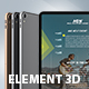 iPad Tablet Pro 2019 Element 3D Model - 3DOcean Item for Sale