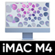 iMac M4 2024 3D Model for Element 3D & Cinema 4D - 3DOcean Item for Sale