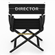 Director's Chair 3D Model - 3DOcean Item for Sale