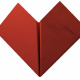 Paper Heart Origami 3D Model - 3DOcean Item for Sale