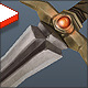 Low Poly Simple Short Sword 02 - 3DOcean Item for Sale
