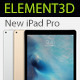 Element3D - iPad Pro - 3DOcean Item for Sale