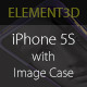 Element3D - iPhone 5S with Image Bumper Case - 3DOcean Item for Sale