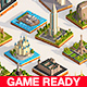 Polygonia Cartoon Low Poly Landmarks Mega Pack - 3DOcean Item for Sale