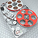 Vintage portable spy mini reel tape record/player Nagra NS(1962) - 3DOcean Item for Sale