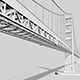 Golden Gate Model - 3DOcean Item for Sale