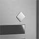 White Rhombus Fridge Magnet - Rhomb Magnetic Souvenir On Refrigerator - 3DOcean Item for Sale
