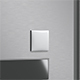 White Square Fridge Magnet - Quadrate Magnetic Souvenir on Refrigerator - 3DOcean Item for Sale