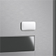 White Round Rectangle Fridge Magnet - Rectangular Magnetic Souvenir on Refrigerator - 3DOcean Item for Sale