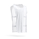 White Football Team Practice Vest - Soccer Sports Training Bib with Elastic - 3DOcean Item for Sale