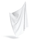White Fabric Drapery 2 Types - Wrinkled Cotton Textile Material Sheet - 3DOcean Item for Sale