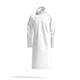 White Rain Coat - waterproof raincoat jacket - 3DOcean Item for Sale