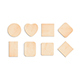 Wood Plate 8 Types - round square rhombus rectangle wooden board - 3DOcean Item for Sale
