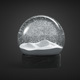 Snowglobe with cycled animated snowfall on dark background - 3DOcean Item for Sale