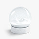Snowglobe with cycled animated snowfall - 3DOcean Item for Sale