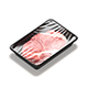 Transparent Plastic Beef Pack - Raw Meat Steak Wrapped Tray - 3DOcean Item for Sale