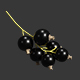 Blackcurrant Fruit in the Branch - 3DOcean Item for Sale
