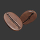 Coffee Bean Sculpt High Detailed - 3DOcean Item for Sale