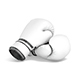 White Leather Boxing Gloves - Punch Sparring Kickboxing Equipment - 3DOcean Item for Sale