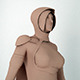 Female Game Character 3D Model - 3DOcean Item for Sale