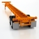 53ft Light weight Gooseneck Chassis - 3DOcean Item for Sale