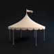 Events tent - 3DOcean Item for Sale