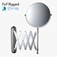 Scissor Wall Mirror - 3DOcean Item for Sale