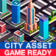 Polygonia City Asset Pack (Buildings,Cars,Elements) - 3DOcean Item for Sale