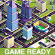 Cartoon Low Poly Town City Pack - 3DOcean Item for Sale